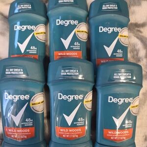 Degree 48h Antiperspirant Deodorant 6 X Wild Woods 2.7 Oz
